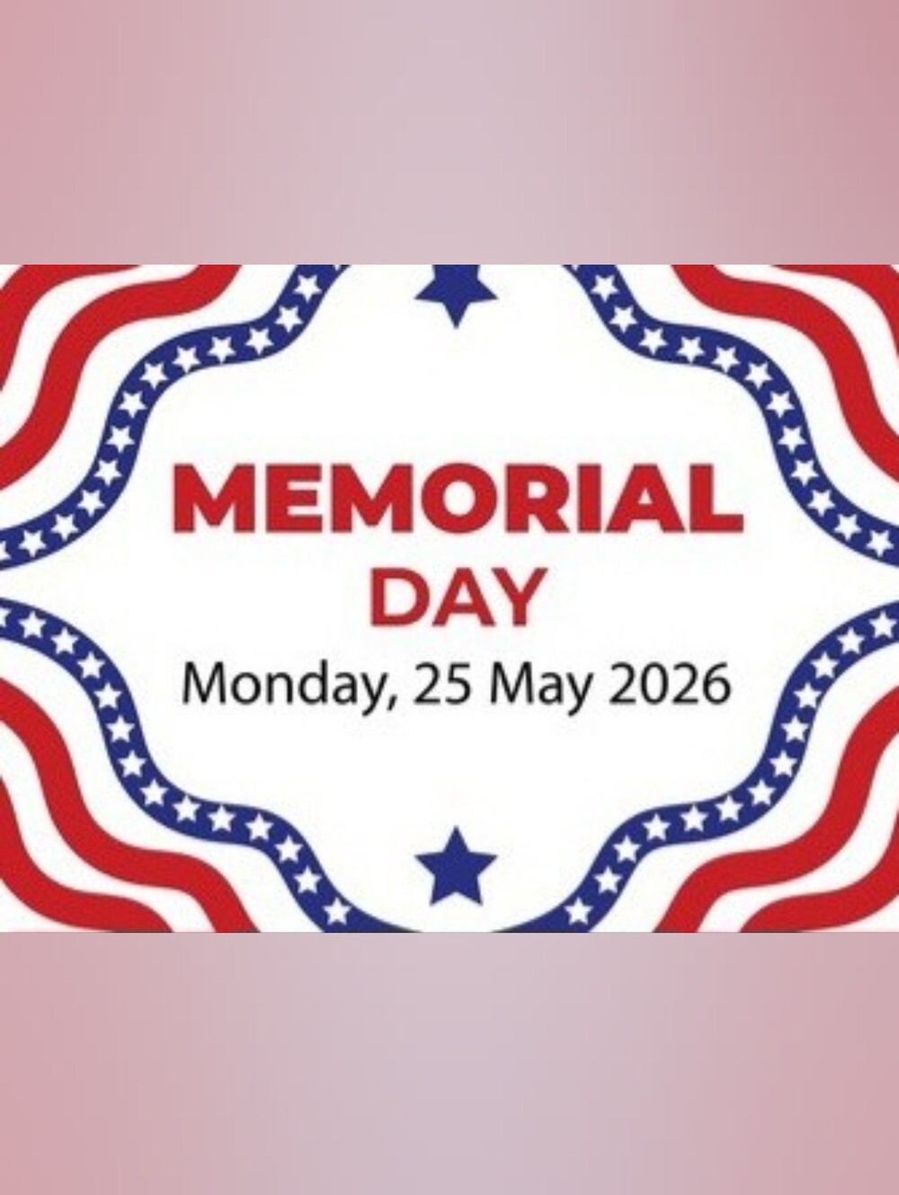 🇺🇲Memorial Day Weekend🇺🇲